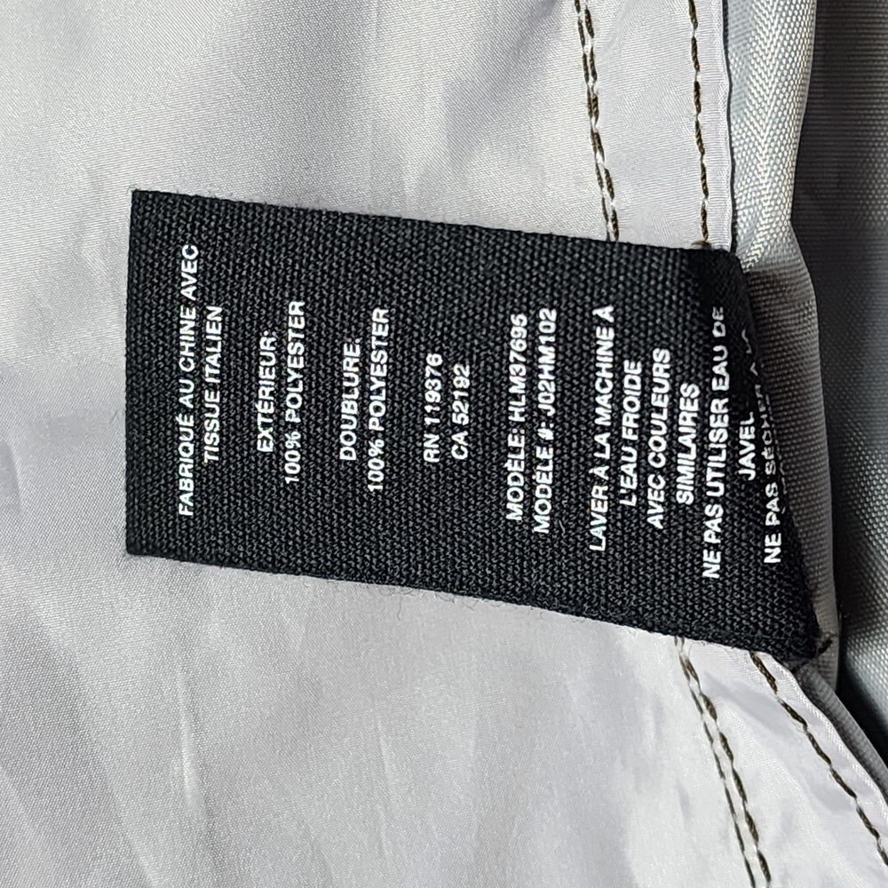 Helmut Lang Reflective Leopard Zip-Up Jacket Size Large MSRP $635 NWT - Picture 15 of 16